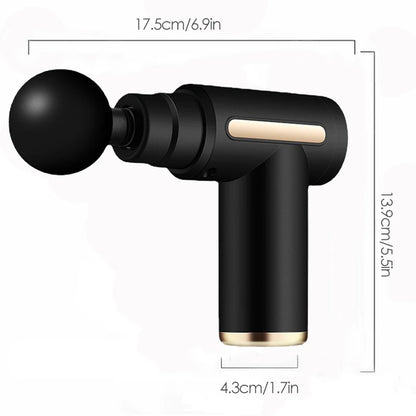 Pistolet massage percussif moteur silencieux - brushless discret usage bureau maison et sport