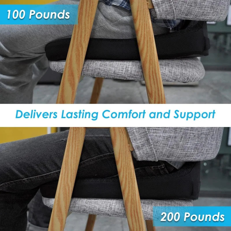 Coussin coccyx surélévateur profil côté - design incliné pour alignement bassin et colonne