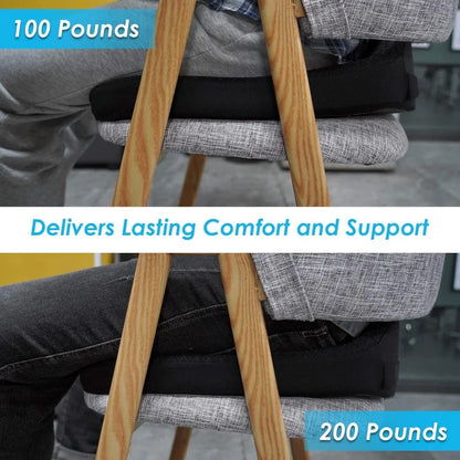Coussin coccyx surélévateur profil côté - design incliné pour alignement bassin et colonne