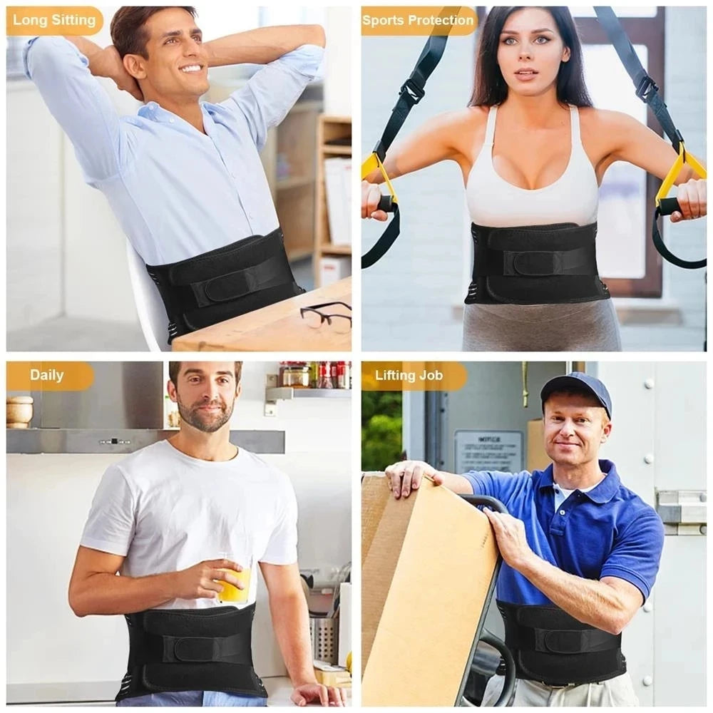 Ceinture lombaire médicale réglable - ajustement taille pour confort optimal dos et lombaires
