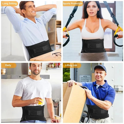 Ceinture lombaire médicale réglable - ajustement taille pour confort optimal dos et lombaires