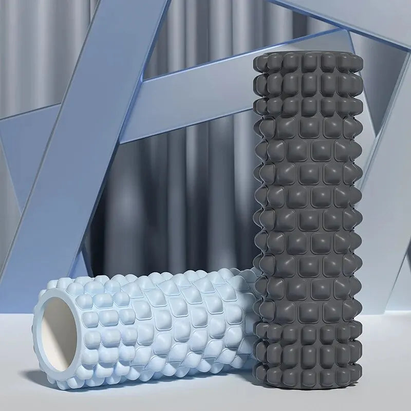 Rouleau de massage musculaire dos jambes et bras - foam roller automassage et récupération musculaire