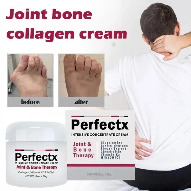 Texture crème thérapeutique collagène - formule absorbante non grasse pour articulations et muscles