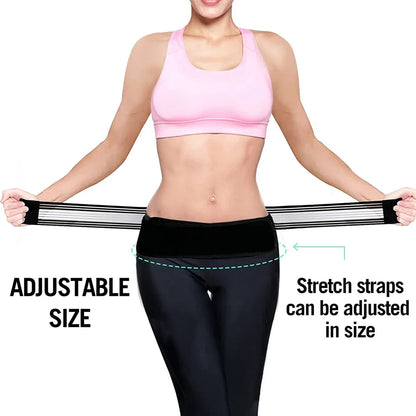 Ceinture sacro-iliaque ajustable pour soutien bassin et lombaires - soulagement sciatique et douleurs lombaires