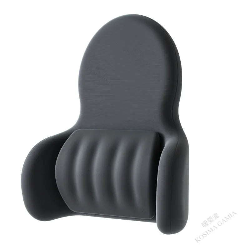 Coussin lombaire mémoire de forme housse amovible - nettoyage facile hygiène et entretien